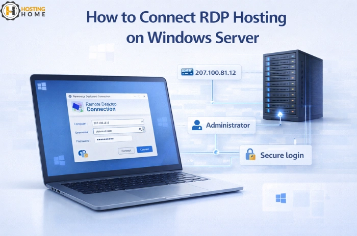 How to Connect RDP Hosting on Windows Server