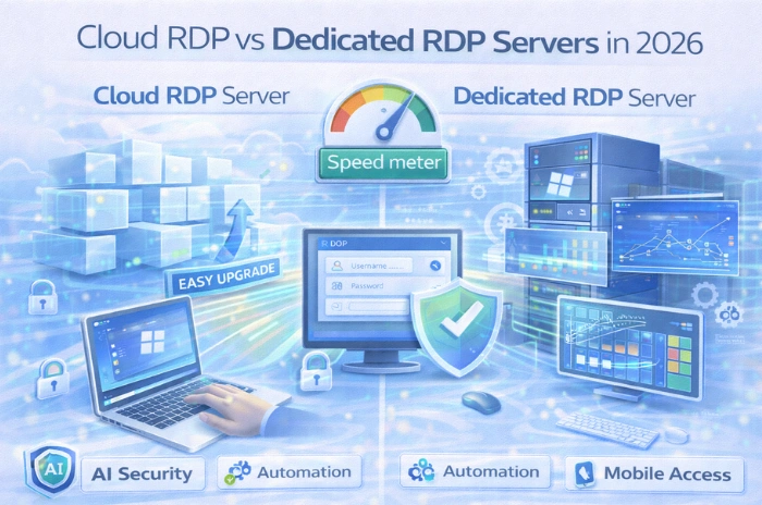 Cloud RDP Solution and Dedicated RDP Solution