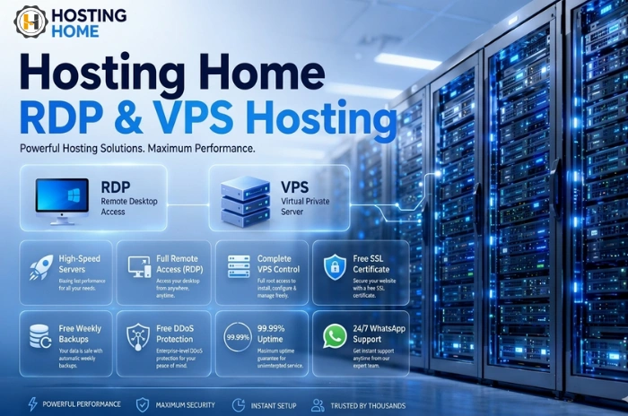 Which Choose Hosting Home for RDP and VPS Hosting Services