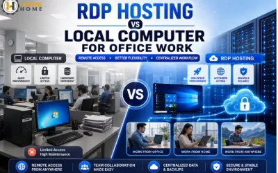 RDP Hosting Vs Local Computer for Office Work.